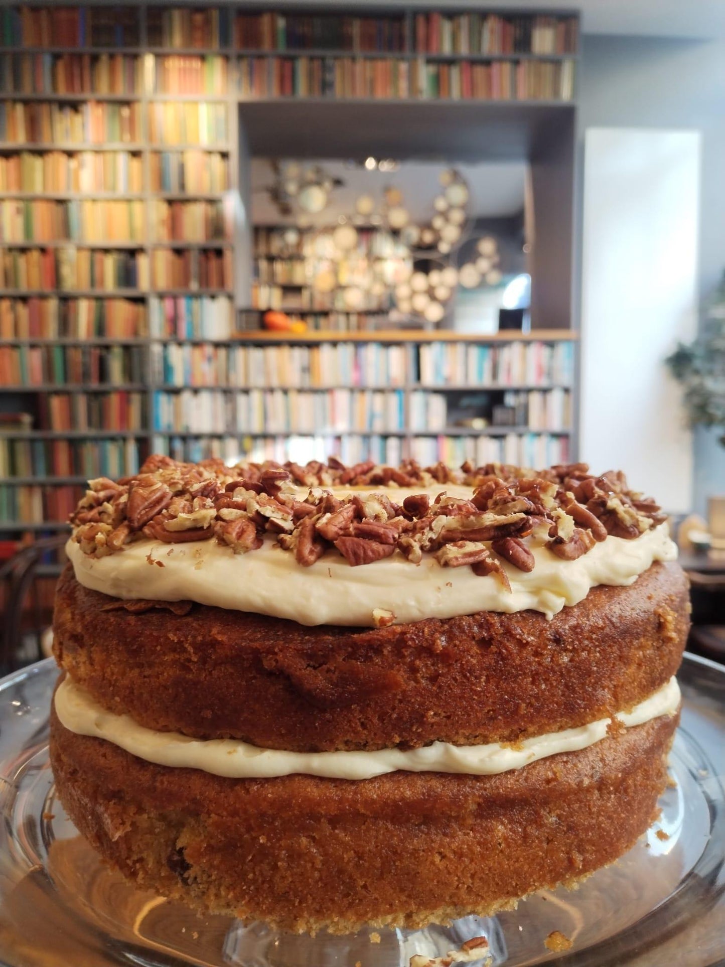 Maple and Pecan Cake